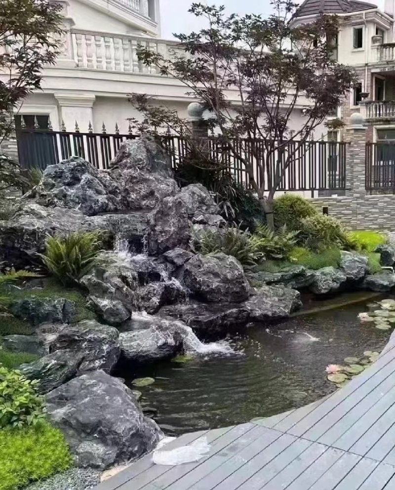 假山魚池設(shè)計