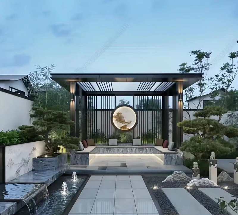 新中式庭院設(shè)計(jì)